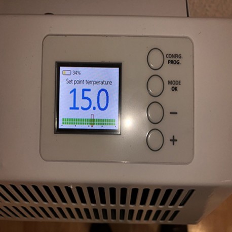 Acumulador de calor estático serie i-800 /8 horas 2550w Ducasa