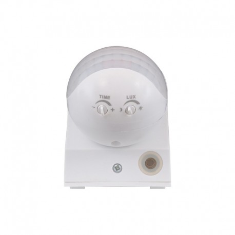 Sensor movimiento superficie pared blanco 180º LDVlighting