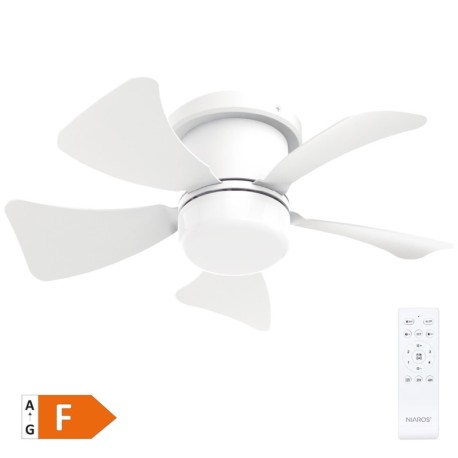 Mini ventilador techo Oristán CCT blanco GSC