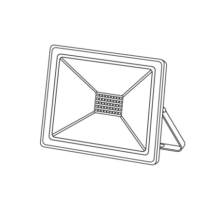 Proyector LED Eco negro 30W I-TEC