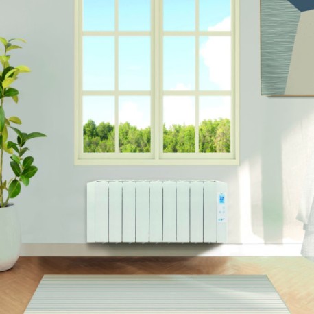 Emisor térmico bajo consumo Eco green WIFI LPD 9 elementos Farho