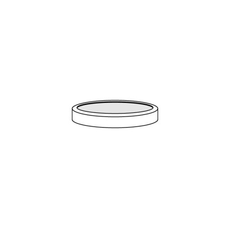 Downlight plafón Slim superficie redondo 24w gris  I-TEC