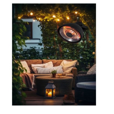 Calefactor halógeno de pared Turín Britec