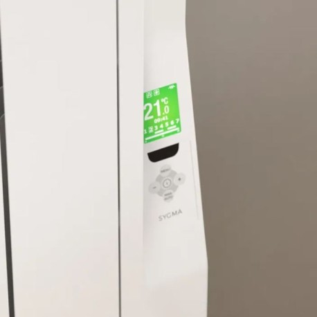 Radiador eléctrico bajo consumo Sygma blanco 600w Rointe