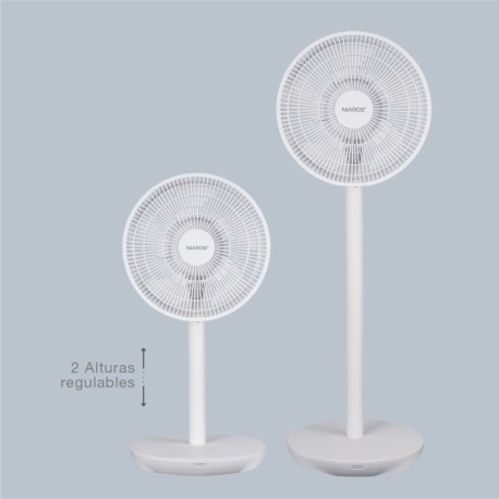 Ventilador de pie Puncha Ø34cm 35W Blanco GSC