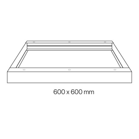 Marco para panel led 60x60cm I-TEC