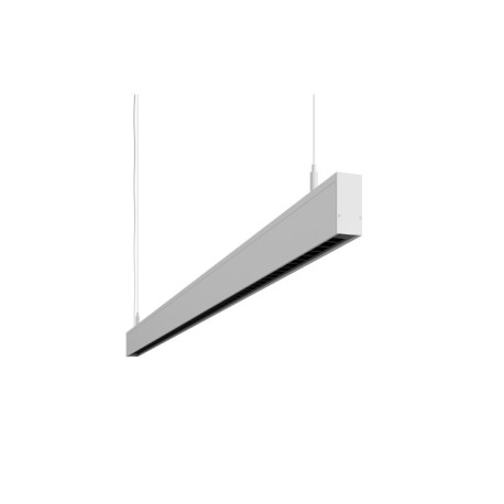 Lampara de techo Evo Push 38w 1170 mm lamas negras Beneito Faure