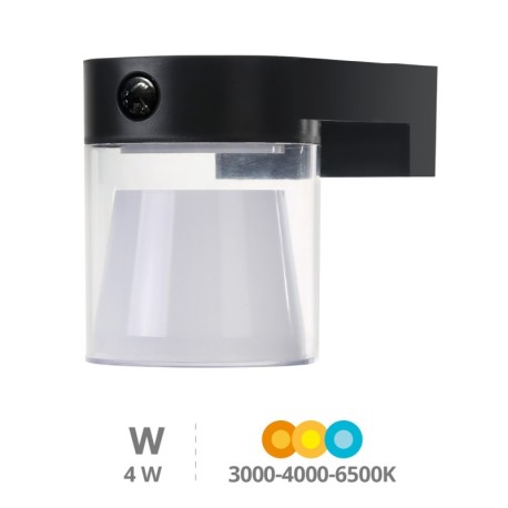 Aplique solar LED Laconi redondo