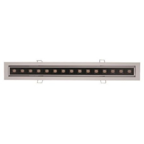 Empotrable led lineal Spot 12w 4000k  blanco Aimur