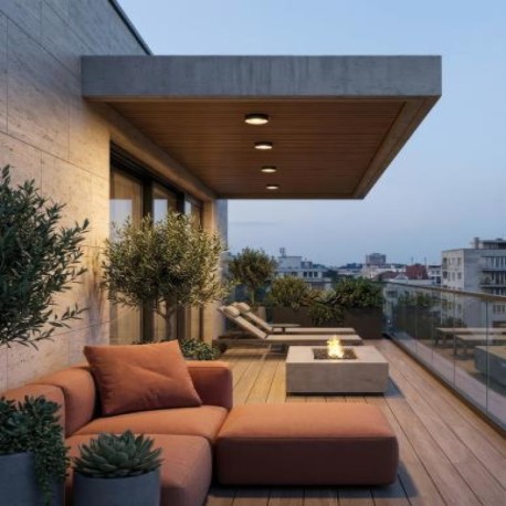 Plafón LED Ania 6w 3000k IP65 de ACB Iluminación