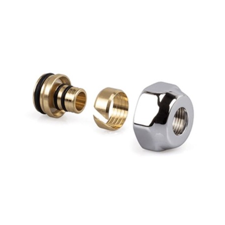 Adaptador tubo multicapa inox Rointe