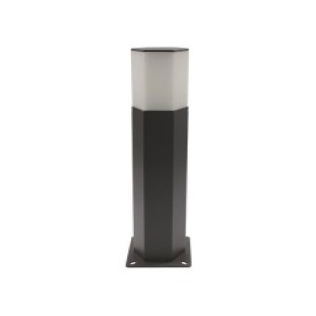 Columna Hexagon E27 12w IP54 Gris oscuro Aimur