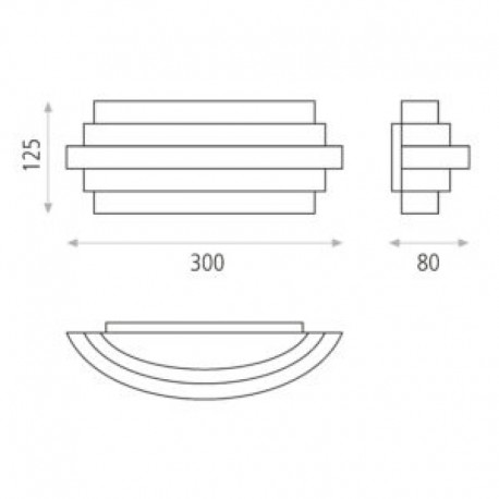 Aplique de pared Luxur 3000k de ACB Iluminación