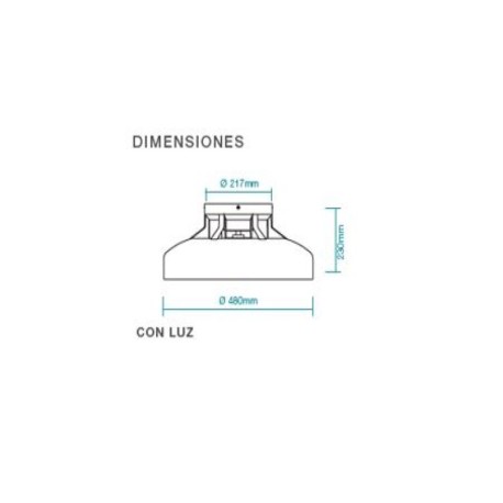 Ventilador de techo Fantom DC wifi blanco Martec