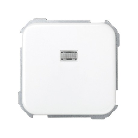 Pulsador neutro 10A c/ luminoso embornamiento rápido blanco Simon 31