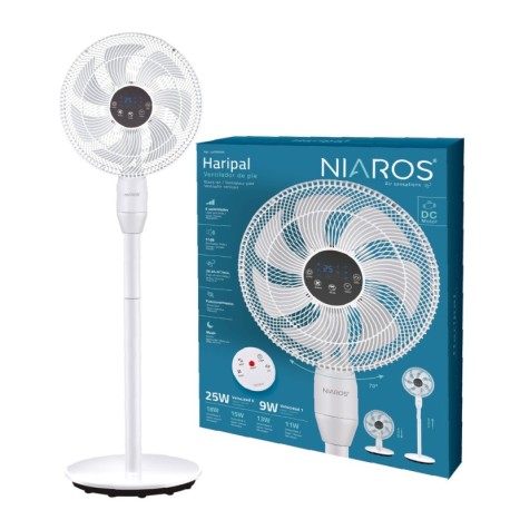 Ventilador de pie Haripal Ø36cm 25W motor DC GSC