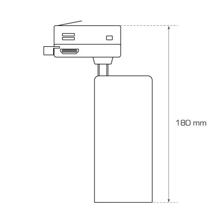 Foco proyector Track.25 GU10 I-TEC