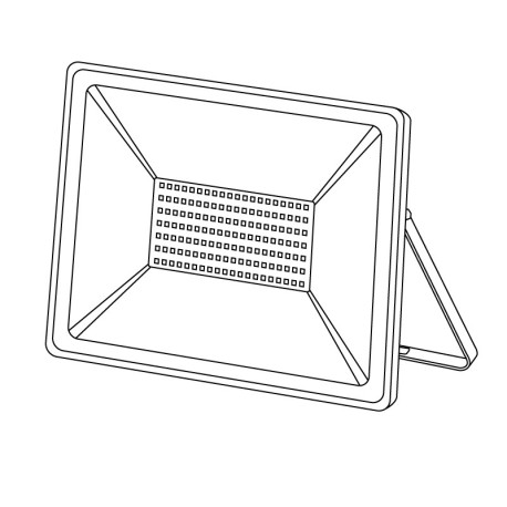 Proyector LED Eco negro 100W I-TEC