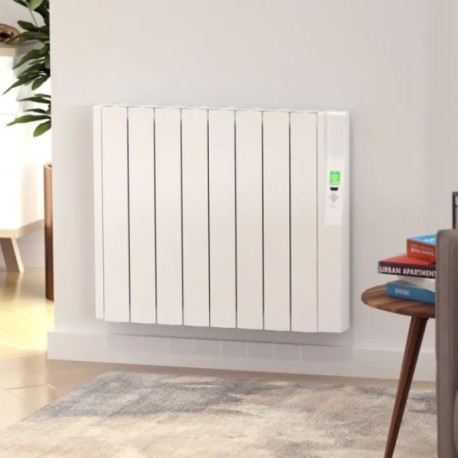 Radiador eléctrico bajo consumo Sygma blanco 1800w Rointe