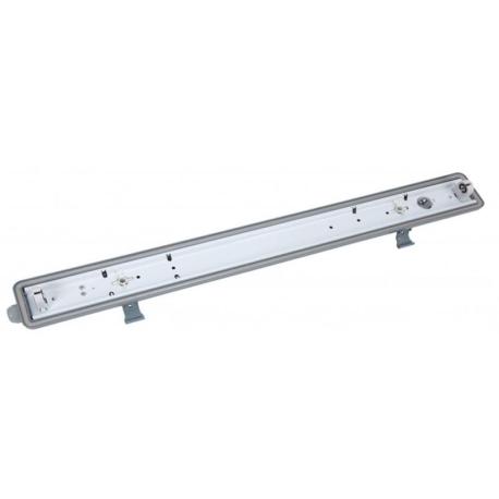 SIKA Pantalla Estanca Polivalente 2x18 60 cm Gris Ilumax