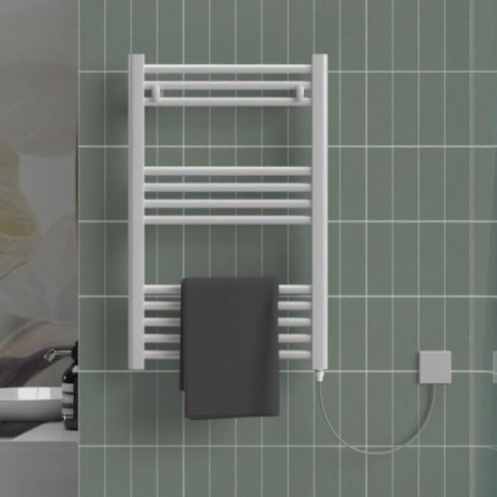 Toallero eléctrico Elba Blanco Ancho 500mm Cable de Rointe