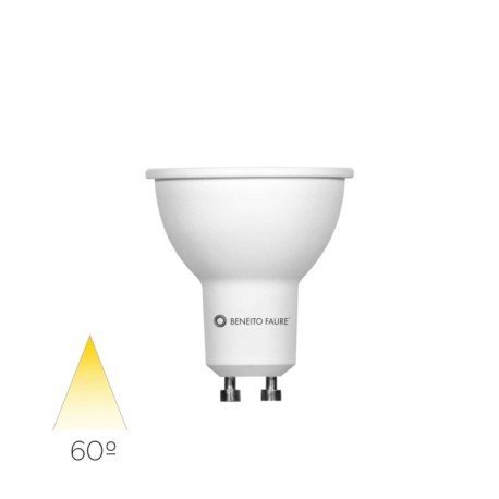 Pack-10 Bombilla LED System GU10 8w  60º Beneito Faure