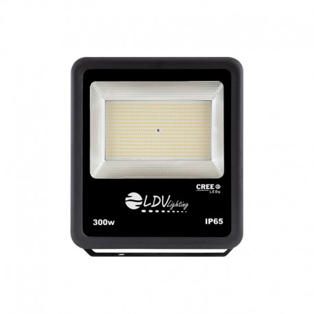 Proyector Amaltea 300w CREE LED IP65 Negro LDVlighting