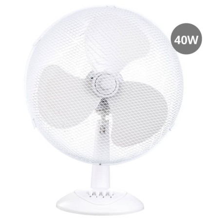 Ventilador de sobremesa Lindi blanco 40w GSC