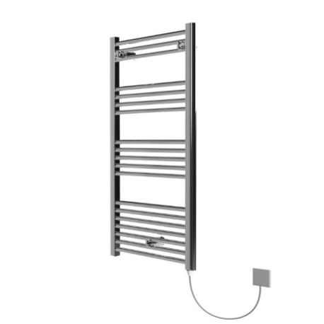 Toallero eléctrico Elba Cromo Ancho 500mm Cable de Rointe