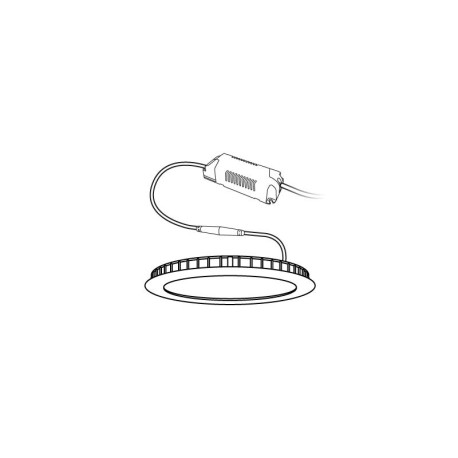 Downlight Slim empotrable redondo 6w I-TEC