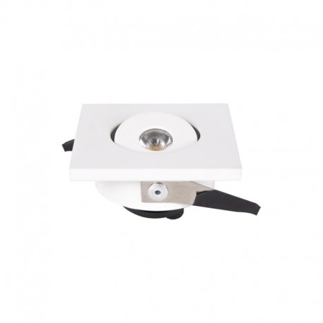 Empotrable de techo LED MIni Spot oscilante cuadrado 3w LDVlighting