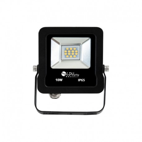 Proyector LED GADES 10w 120º IP65 blanco / negro LDVlighting