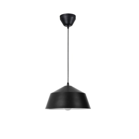Lámpara colgante Bowl Ø250 mm negro E27 15w Forlight