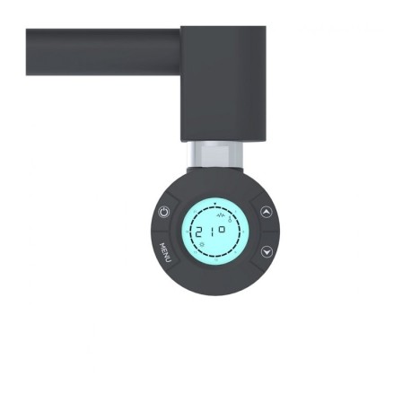 Toallero programable TCE-WI negro EVconfort