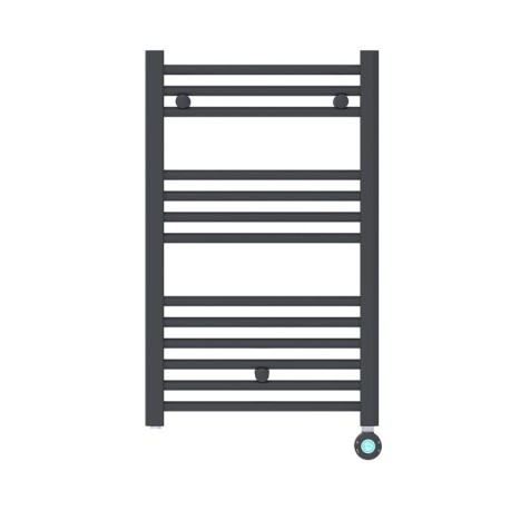 Toallero programable TCE-WI negro EVconfort