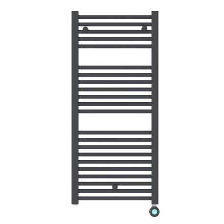 Toallero programable TCE-WI negro EVconfort