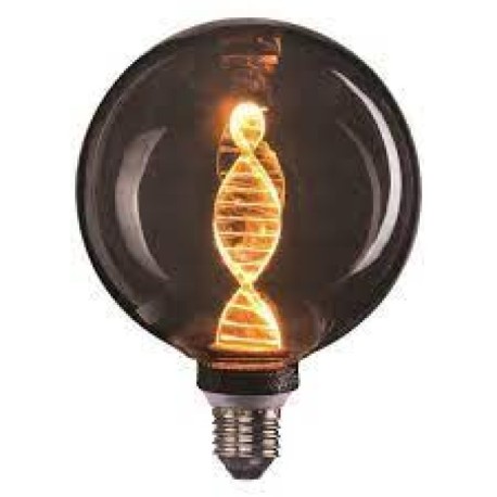 Bombilla LED G125 4W E27 1800K DNA Ahumado Regulable Aimur