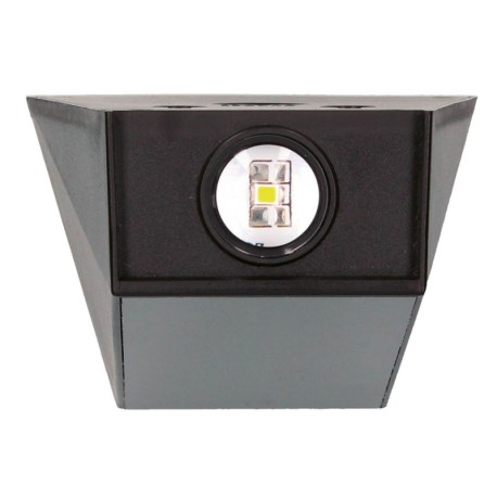 Aplique solar LED Jankia 2x2w negro GSC