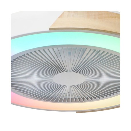 Ventilador de techo Led Corpi RGB 35w  CristalRecord