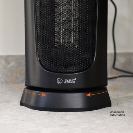 Calefactor Nakapa vertical giratorio cerámico 2000w GSC