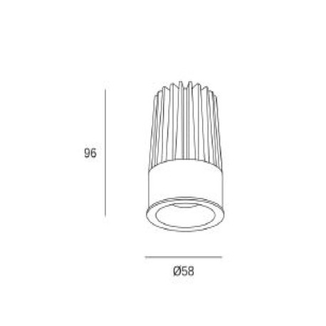 Downlight Mix CCT 11.2w 3000-4000-5000k Forlight