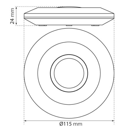 Sensor de movimiento Discolo superfice I-TEC