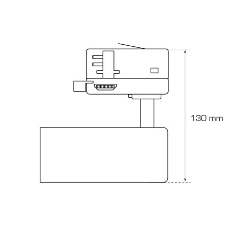 Foco proyector LED Track.28  I-TEC