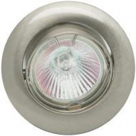 Foco downlight  redondo color blanco/niquel mate/cromo mate