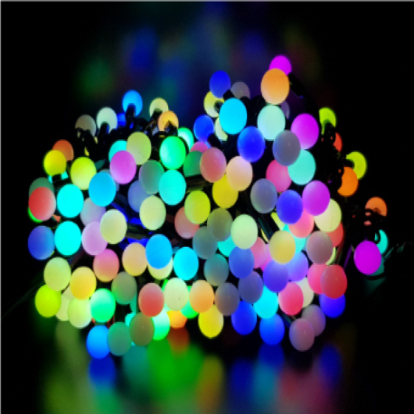 Guirnalda Ball 100 LED RGB 10m (2 tramos) 8w IP65 Vaelza