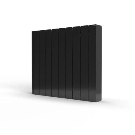 Radiador eléctrico wifi bajo consumo Olympia negro 1200w Rointe