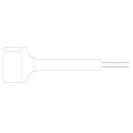 Cable conexión DC+Conector IP67 tira COB 8mm LDVlighting