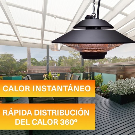 Infrarrojo Halógeno de techo IFT-1500 Gabarron