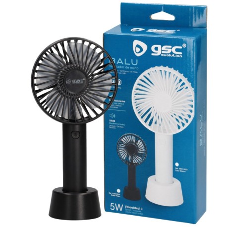 Mini ventilador de mano Balu USB Negro GSC