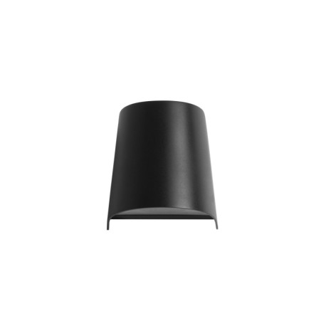 Aplique de exterior Prisma GU10 8w negro Forlight